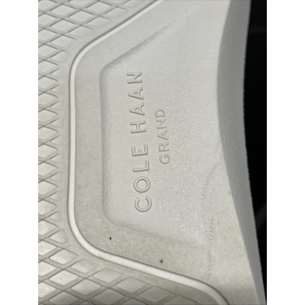 Womens Cole Haan Size 9B Grand Series Sneakers White and Lime Green - Picture 7 of 14